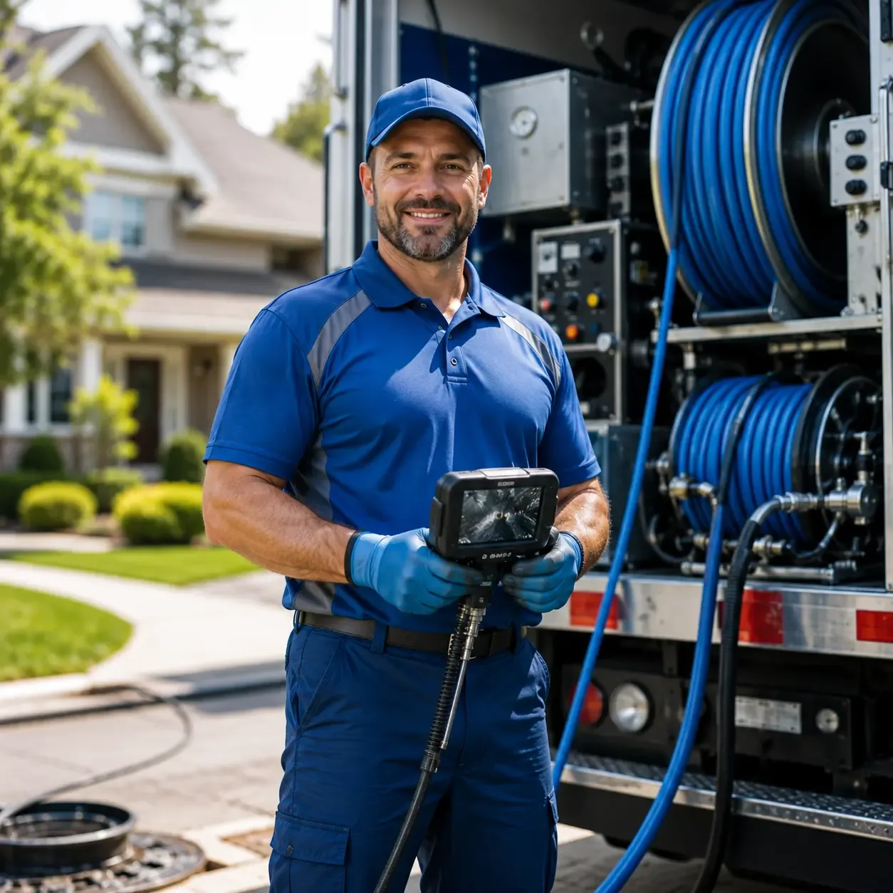 Local outdoor drain cleaning specialists in Harrison, OH